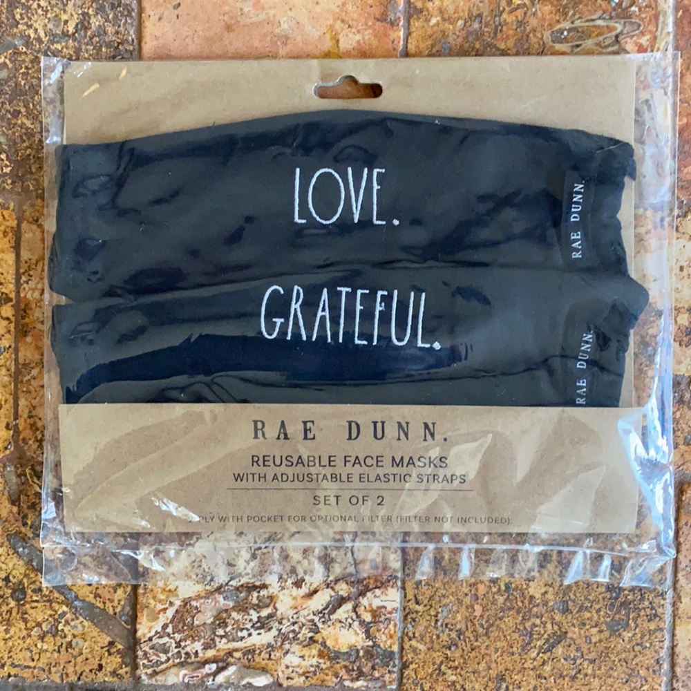 Rae Dunn Reusable Face Masks